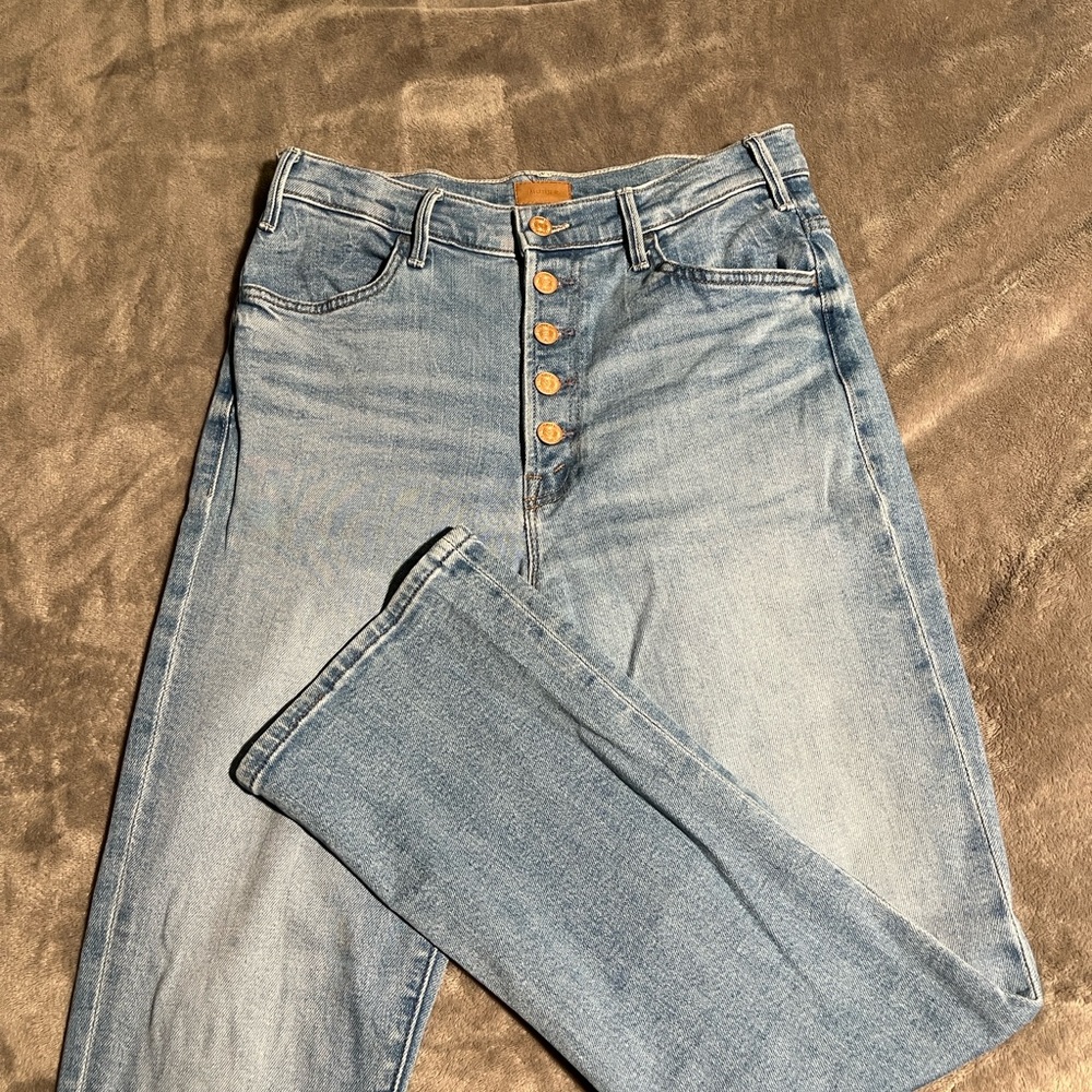 MOTHER Pixie Hustler Ankle Jeans Sz 29 in Tarot Time